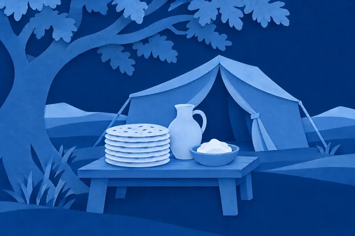 Illustration: Avraham’s Guests
