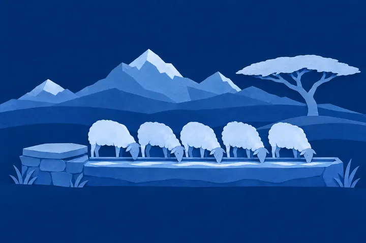 Illustration: Moshe Sees and Rises
