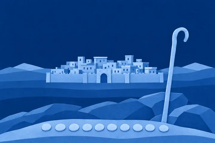 Illustration: Avraham Argues for Sodom